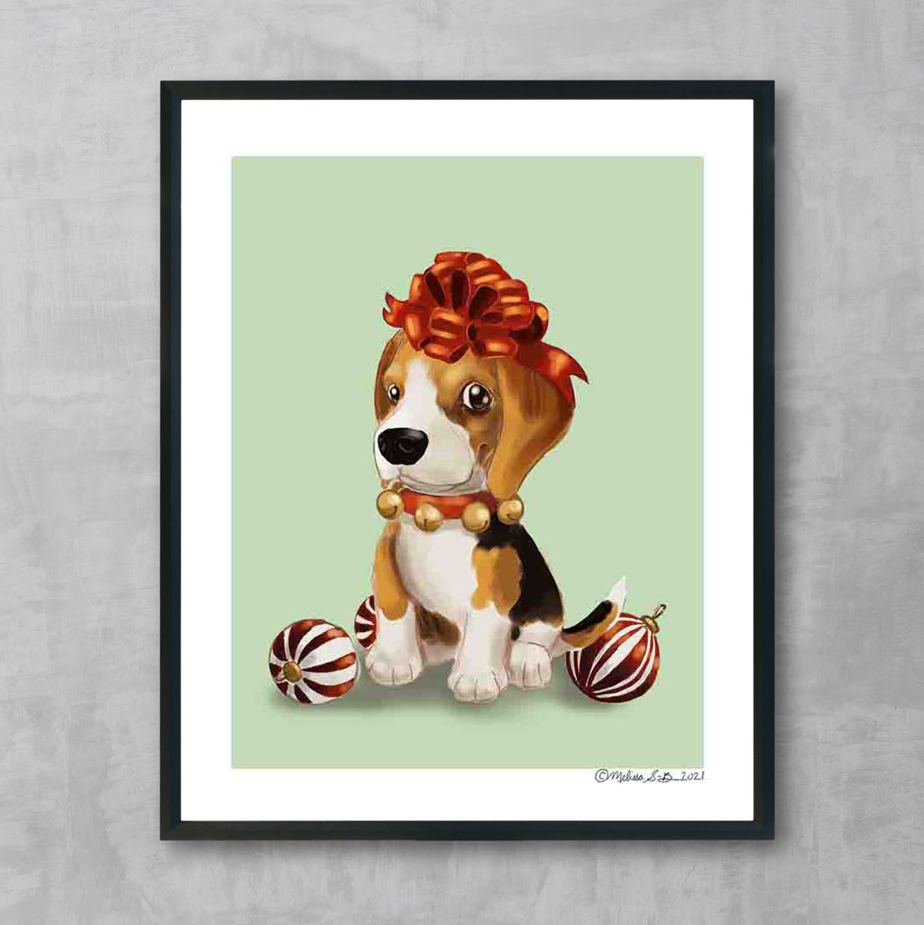 Beagle Puppy Fine Art Print – True North Creations